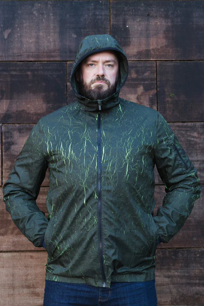 Мъжко Яке Andretti :: Черно/Флуоресцентно жълто