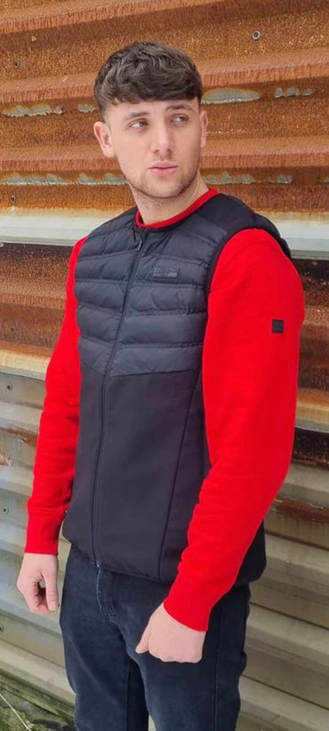 Мъжка Жилетка Franco :: Черна