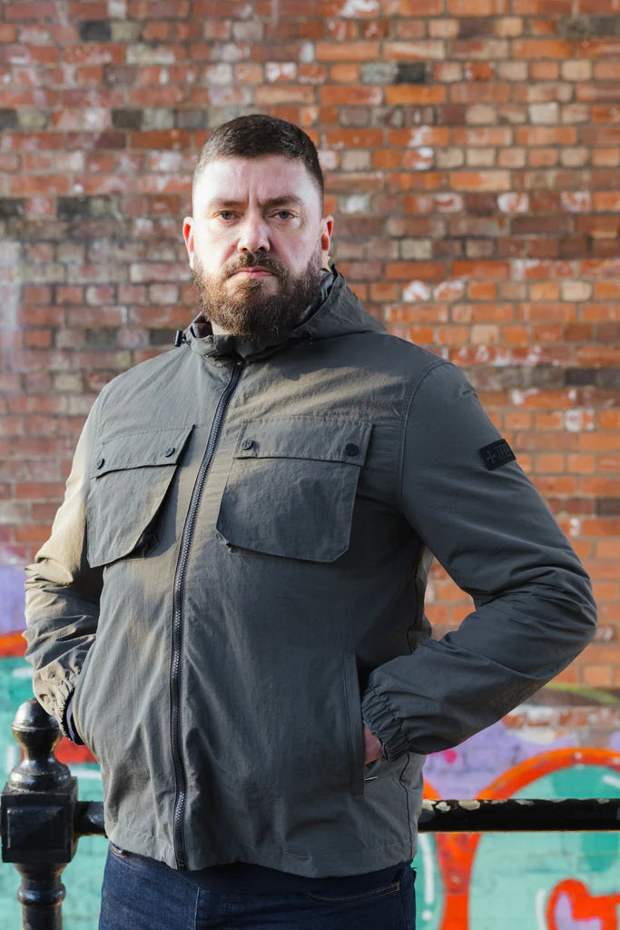 Мъжко Яке Gambino :: Графит