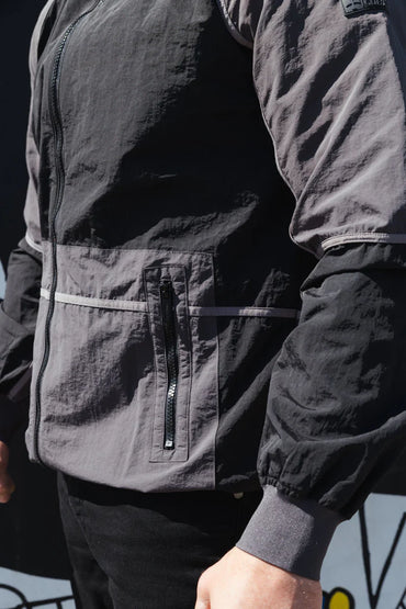 Мъжко Яке Gallo :: Черно/Сиво