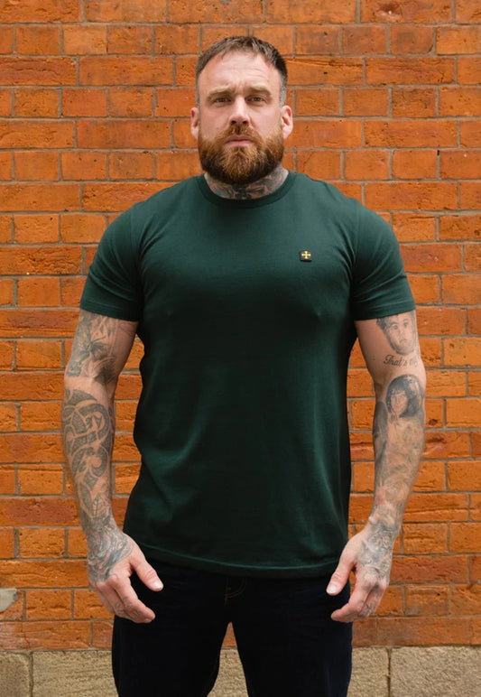 Мъжка Тениска Premium Crew :: Зелена