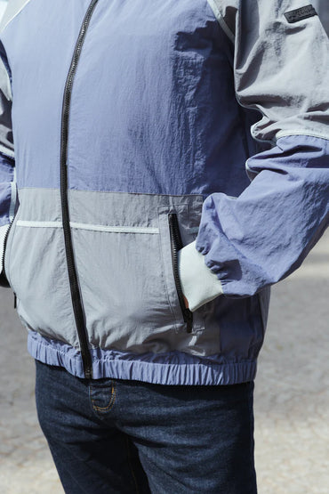 Мъжко Яке Gallo :: Синьо/Сиво