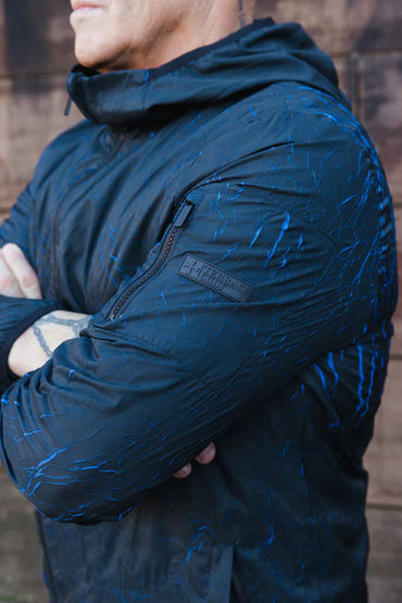 Мъжко Яке Andretti :: Черно/Кралско Синьо